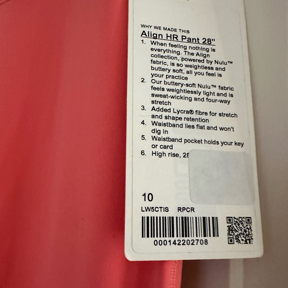 Lululemon Align High Rise 28” - Picture 3 of 4